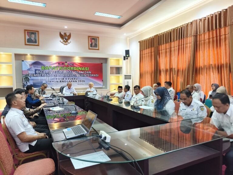 Wali Kota Baubau HYF Tegaskan Pentingnya Penyelesaian Aset PDAM Buton, KPK Pastikan Proses Akuntabel