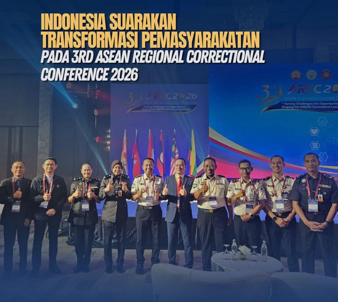 Indonesia Dorong Reformasi Pemasyarakatan ASEAN dalam ARCC 2026 Thailand
