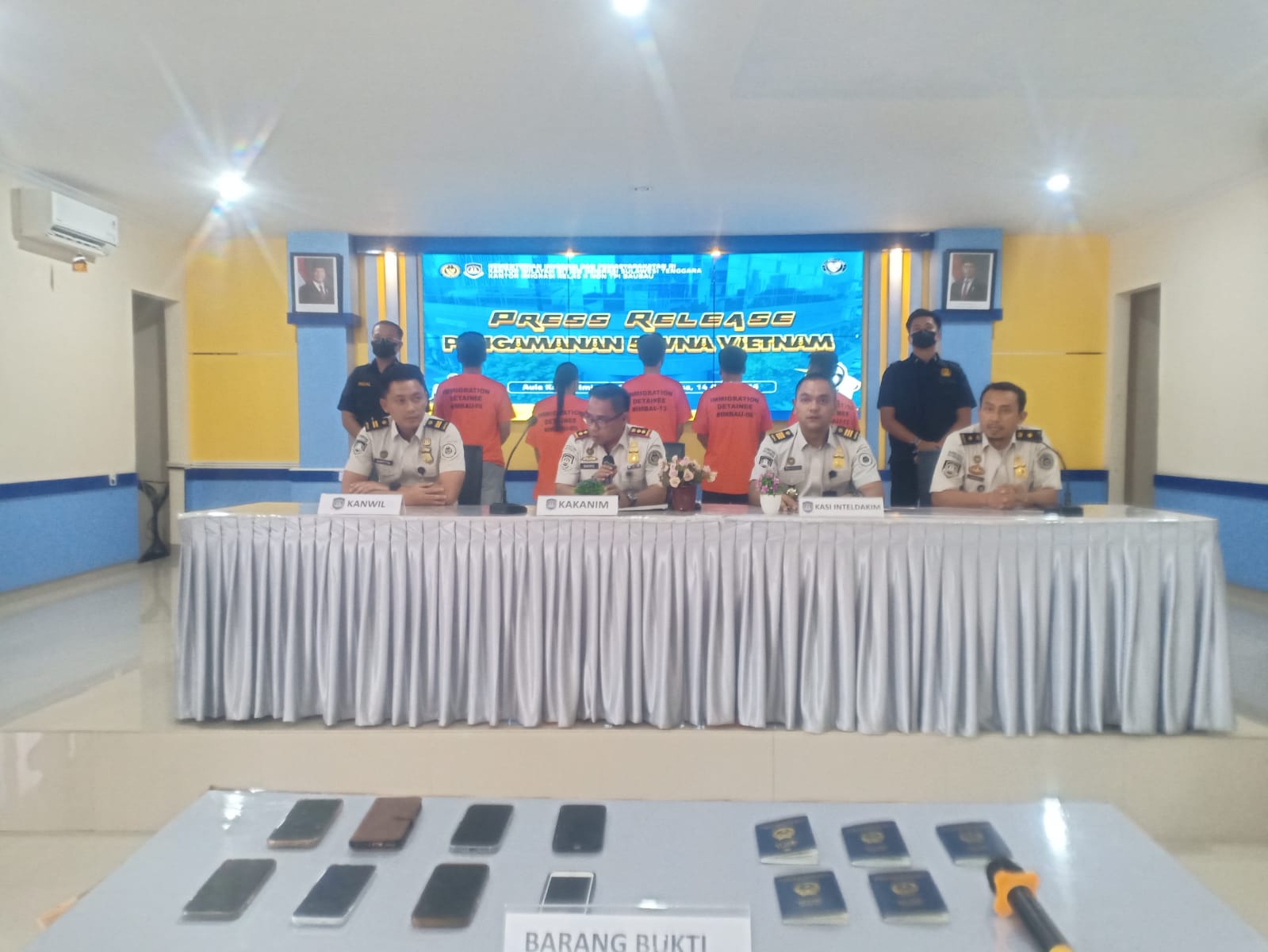 Imigrasi Baubau Gagalkan Dugaan Penyelundupan Lima WN Vietnam ke Australia