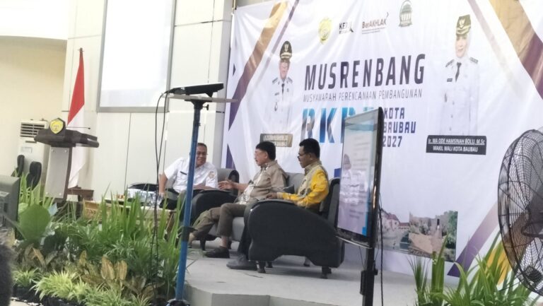 Pesan Anggota DPD RI Amirul Tamim di Musrenbang RKPD 2027 Pembangunan Baubau Harus Berbasis Kekuatan Rakyat