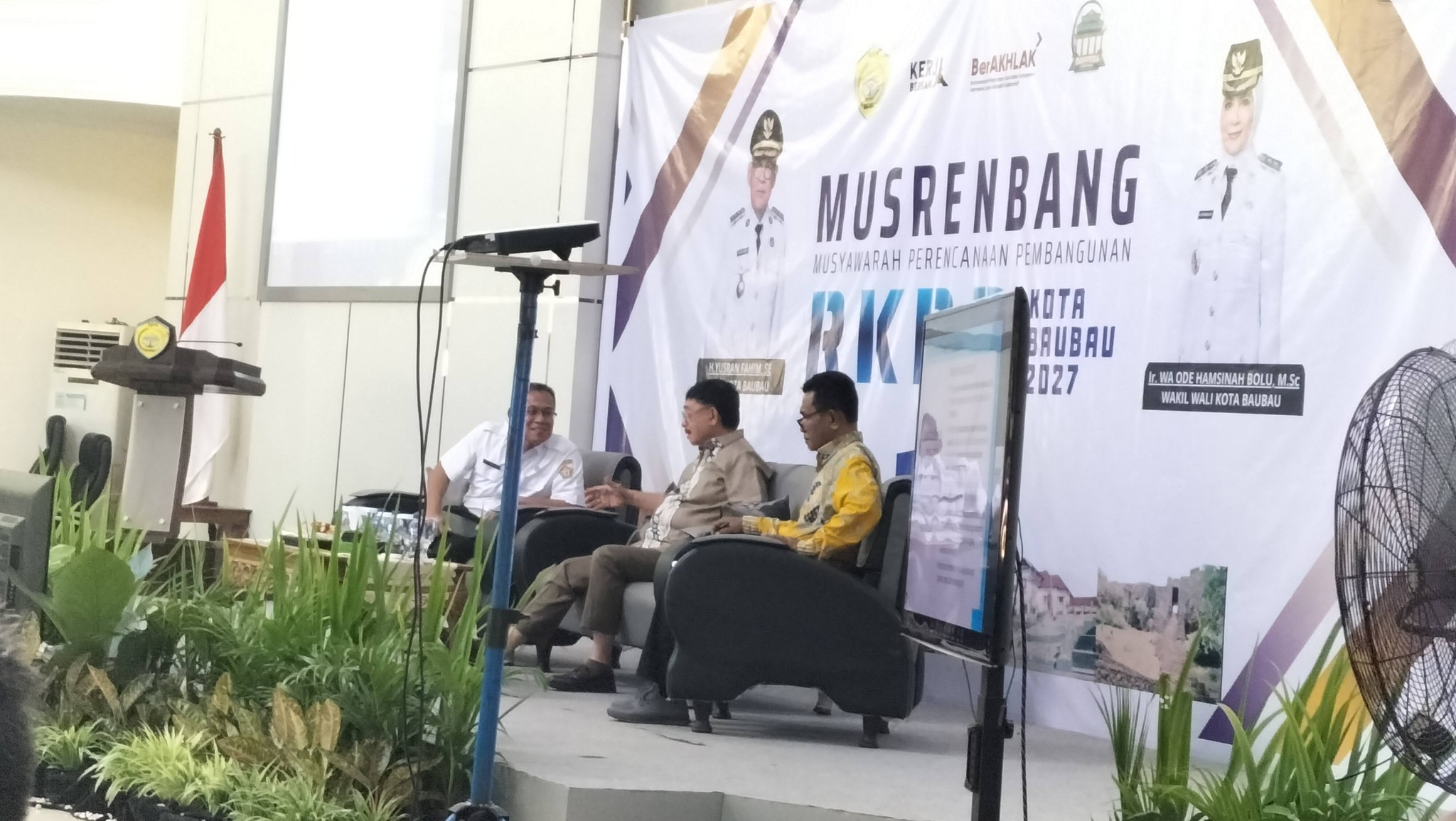 Pesan Anggota DPD RI Amirul Tamim di Musrenbang RKPD 2027 Pembangunan Baubau Harus Berbasis Kekuatan Rakyat