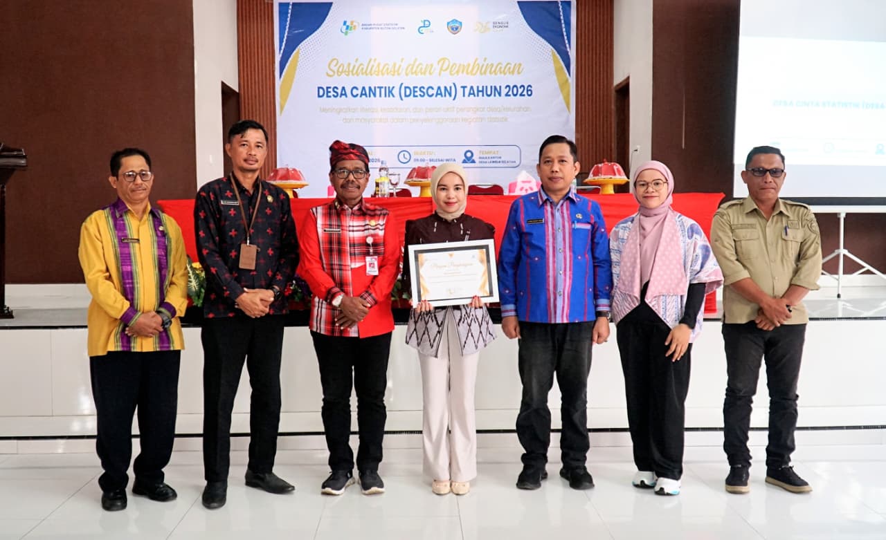 BPS Buton Selatan dan Pemda Busel Kolaborasi Dorong Desa Berbasis Data Lewat Desa Cantik 2026