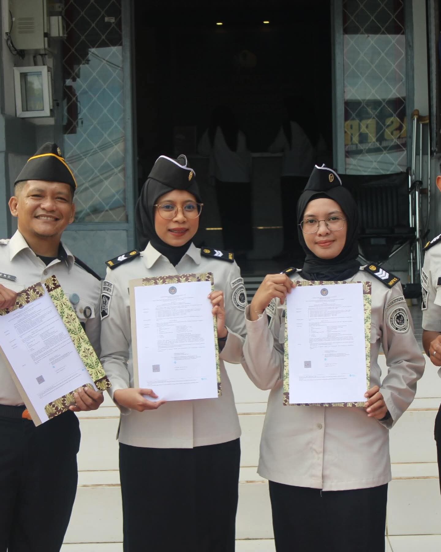 Upacara Kenaikan Pangkat, Kepala Bapas Baubau Nasiruddin Tegaskan Profesionalisme ASN