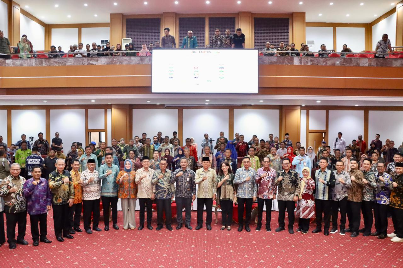 Rakor Kementerian ATR/BPN Bersama KPK dan Pemerintah Daerah se-Sultra, Hasilkan Komitmen Pencegahan Korupsi, Peningkatan Ekonomi Daerah dan Fokus Benahi Tata Kelola Pertanahan di Sultra