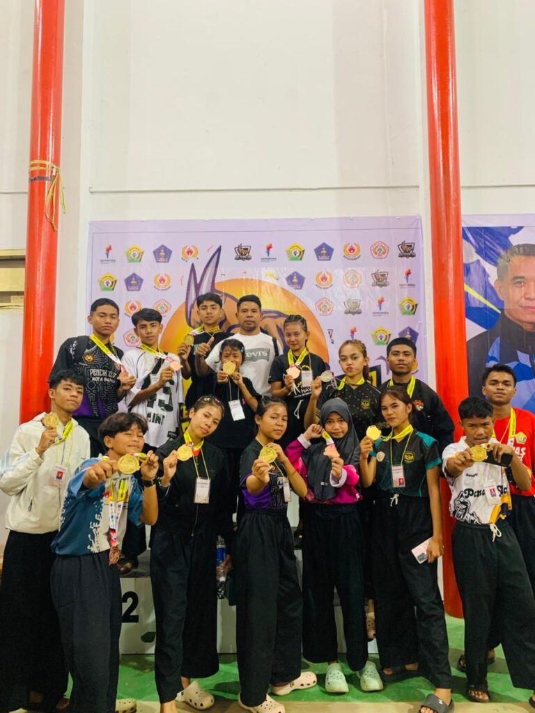 Dari Usia Dini hingga Remaja, Atlet Pelajar Baubau Borong 18 Medali di Kejurnas Pencak Silat, 10 Diantaranya Adalah Medali Emas