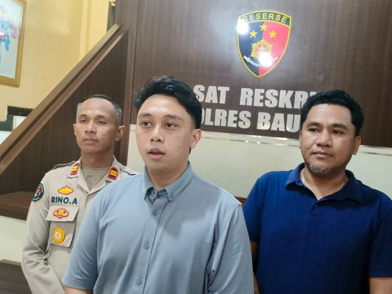 Kerugian Miliaran Rupiah, Polres Baubau Tahan Pelaku dan Penadah Emas Curian