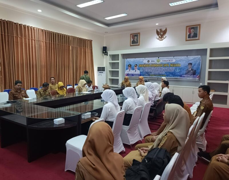 Wawali Baubau Wa Ode Hamsinah Tekankan Pengabdian dan Integritas Bagi Tujuh CPNS 2026 Yang Jalani Orientasi