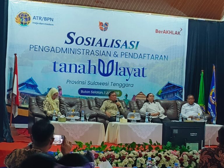 ATR/BPN dan Pemda Busel Bersinergi Sosialisasi Tanah Ulayat di Buton Selatan Perkuat Perlindungan Hak Masyarakat Adat