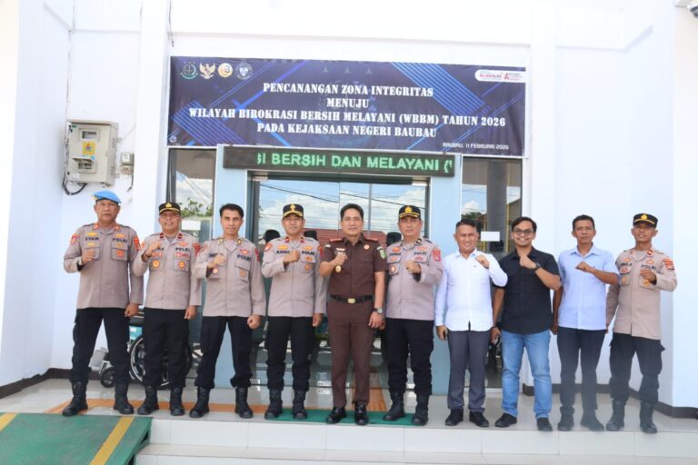 Polres Baubau dan Kejari Satukan Langkah Perkuat Koordinasi Penegakan Hukum