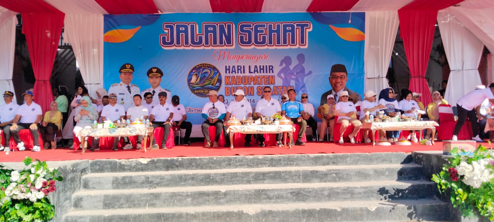 HUT ke-12 Buton Selatan Resmi Dibuka, Bupati H Muh Adios Ajak Semua Elemen Bersinergi Bangun Daerah