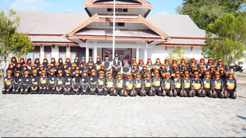 Bupati Buton Selatan H Muh Adios Resmi Buka Diklat Paskibraka, Pemusatan Diklat Dimula, Siapkan Pengibar HUT RI Ke-81