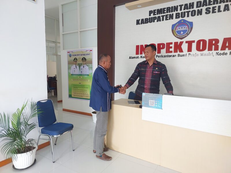 Inspektorat Busel Dampingi BPK Provinsi Audit Kinerja Dana BOS Buton Selatan, Pemeriksaan Dilakukan Selama 30 Hari
