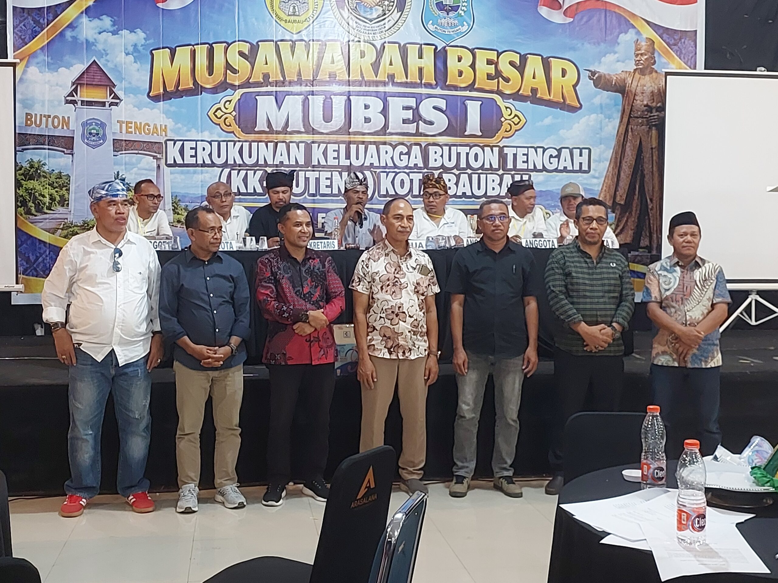 Mubes Perdana, H Basri Umar Terpilih Pimpin Kerukunan Keluarga Buton Tengah Kota Baubau Periode 2026–2029